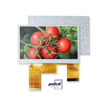 Polcd 4.3 inç Özel LCD Ekran 480x272 Endüstriyel İletişim MCU SPI 4.3 