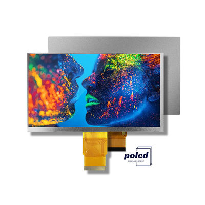 Polcd 7 inç Tft Modülü 800X480 Yüksek Parlaklık IPS Ekranı RGB Arayüz Kapasitif Dokunmatik Panel 7 