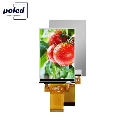 Polcd 3.5 inç MCU SPI arayüzü ILI9488 TFT LCD Ekranı Resistif Dokunmatik Panel ile 320*480 3.5