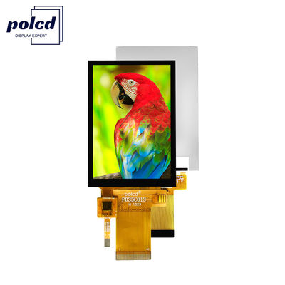 Polcd 3.5 inç TFT Yüksek çözünürlük 320*480 MCU SPI Paralel Arayüz Kapasitif Dokunmatik Ekran Panelli LCD Ekranı