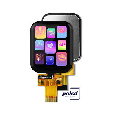 Polcd 1.69 Inch 240x280 TFT Ekran Modülü Smart Watch için Kare LCD Dokunmatik Ekran