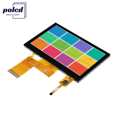 Polcd RGB 24 Bit Ekran 4.3 İnç ST7262E43 800x480 TFT Dokunmatik Ekran