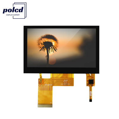 Polcd ST7262E43 4.3 İnç Tft Lcd Ekran 280 Nit LCD Dokunmatik Panel 800X480