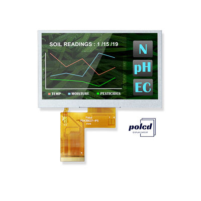 Polcd 4.3 Inch 400 Parlaklık 480x272 LCD IPS Ekranı NV3041A ic MCU SPI Arayüzü TFT Ekranı