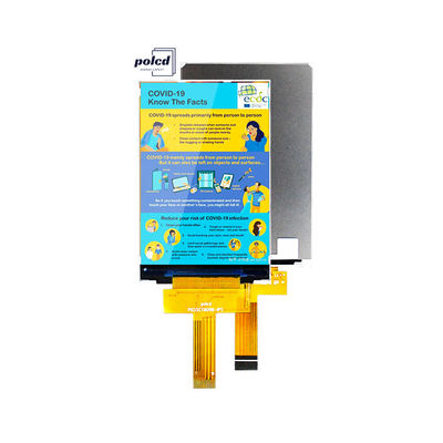 Polcd 3.5 Inch IPS TFT LCD 320*480 Ili9488 Sürücü Ic 600:1 Kontrast oranı LCD Ekran Modülleri