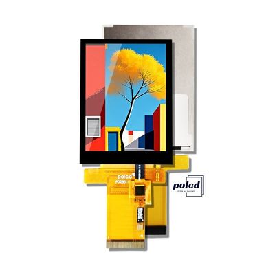 Polcd 2.8 inç 480 * 640 çözünürlük RGB arayüzü Dokunmatik Panel ST7701S LCD TFT Ekran Modülü
