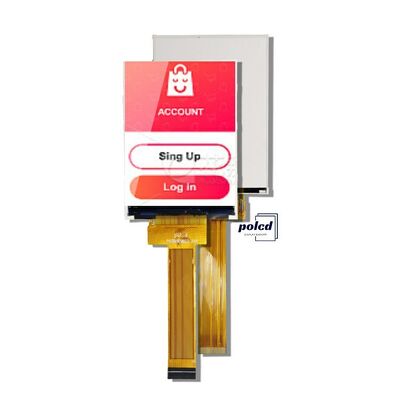 Polcd 2.8 Inch TFT Ekranı 240x320 IPS Ekran Yüksek Kontrast 1200:1 TFT Panel LCD Modülü