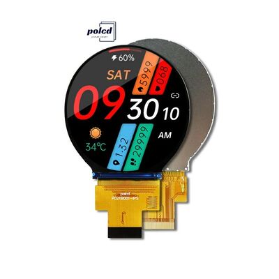 Polcd 2.1 inç IPS Küçük Yuvarlak LCD 480*480 Mipi arayüzü ST7701S Daire Yuvarlak TFT Ekran Modülü