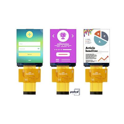 Polcd Mini 2.4 İnç IPS TFT LCD Ekran Modülü 40 pin Küçük Boyutlu LCD Ekran Paneli 240x320