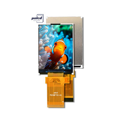 Polcd 2.4 inç LCM Modülü Transflektif SPI MCU kaynak 20pin çözünürlüğü 240x320 TFT LCD Ekranı