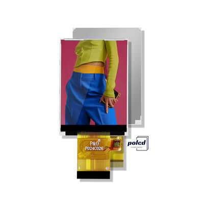 Polcd 2.4 Inch St7789v Sürücü ic 8080 MCU Yüksek Parlaklıklı TFT Ekranı