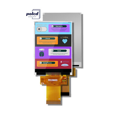 Polcd 350nit 3.2 Inch Raspberry Pi Ekranı ILI9341V Güneş Işığı Okulabilir LCD Ekranı