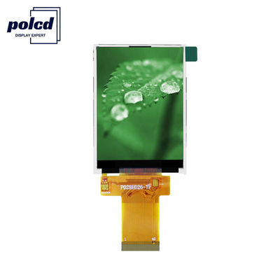Polcd ILI9341V Tıbbi için 2.8 İnç Tft Lcd 350 Nit Lcd Dokunmatik Ekran