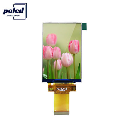 Polcd 8080 MCU 16 Bit 3.5 Tft Lcd Ekran 320x480 TFT LCD Ekran 73.44Mm