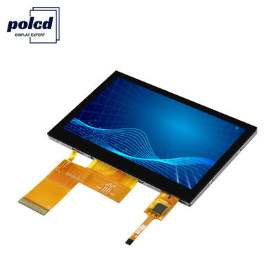 Polcd 40 Pin 4.3 İnç Lcd Ekran ST7262E43 TFT Kapasitif Dokunmatik Ekran