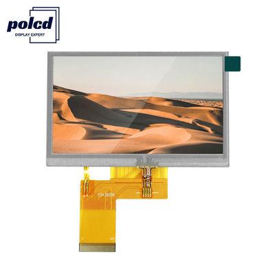 Polcd ST7262E43 4.3 İnç Hdmi Lcd 800x480 Dokunmatik Ekran Paneli RGB 24 Bit